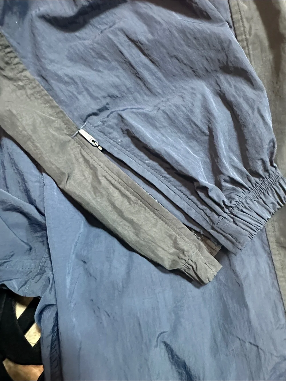 lululemon athletica Navy and Black Windbreaker Joggers